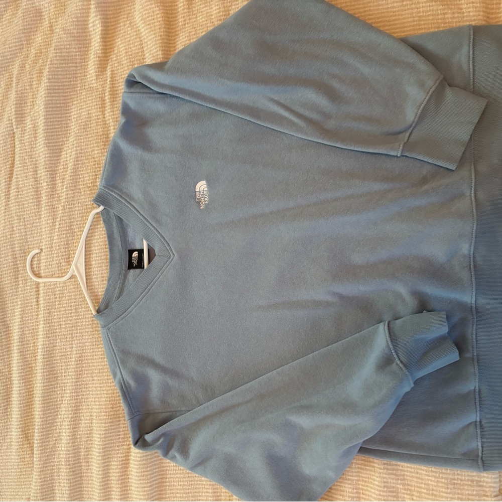 The North Face Light Blue Pullover